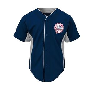 Majestic New York Yankees Derek Jeter Team MLB Jersey Boy 4-7 Small